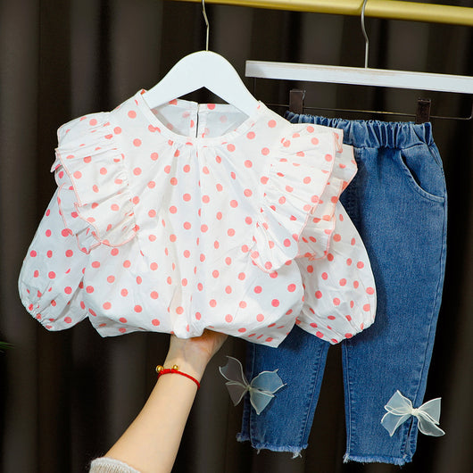 Conjunto Infantil de Manga Larga para Niña - Image 9