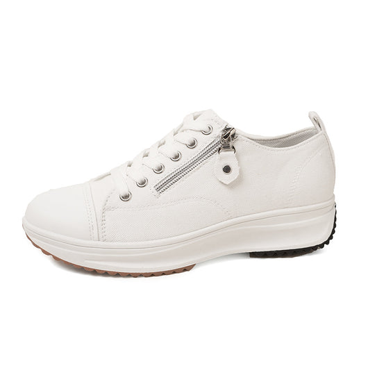 Zapatos de Plataforma Talla Grande con Cordones - Cómodos y Modernos para Mujer - Image 7