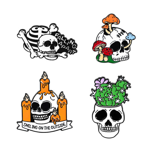 Broche de Aleación Calavera de Halloween - Image 12