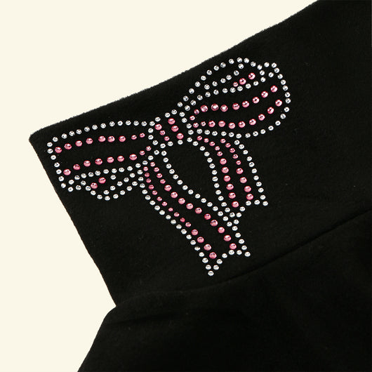 Pañuelo Cuello Moño con Diamantes de Poliéster para Mujer - Image 5