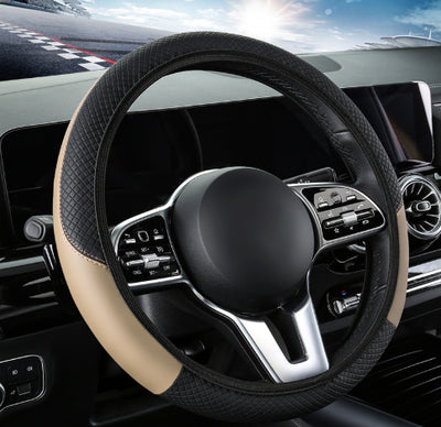 Funda de Volante de Cuero Elástica sin Aro - Image 14