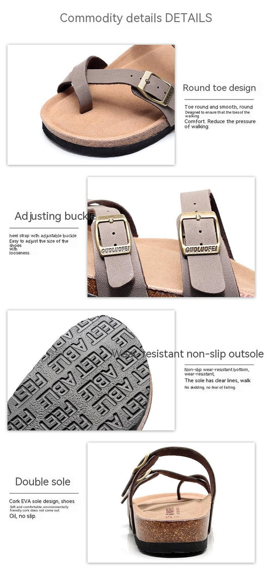 Pantuflas de Corcho para Mujer - Comodidad Fresca para Verano - Image 6