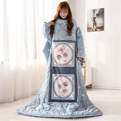 Edredón Grueso Tipo Almohada con Mangas - Quilt Perezoso para Dormitorio - Image 18