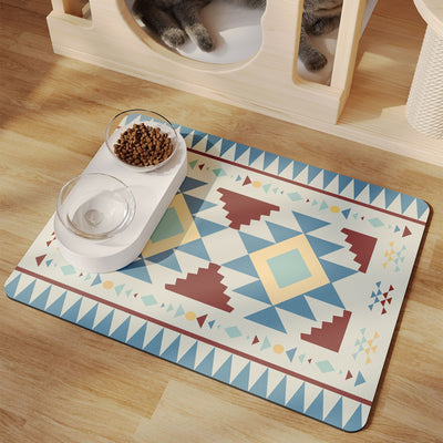 Tapete Absorbente para Comedero de Mascotas - Antideslizante y Lavable - Image 30
