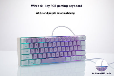 Teclado Mecánico Inalámbrico Bluetooth 61 Teclas para Computadora - Image 9