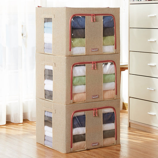 Caja Organizadora Plegable de Tela para el Hogar - Image 14
