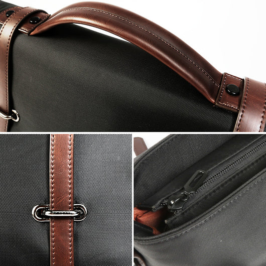 Bolsa Bandolera Casual de Lona para Hombre - Image 4