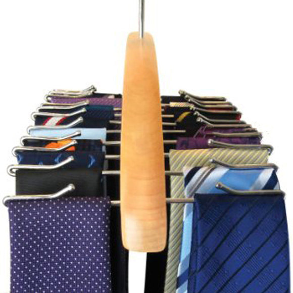 Organizador de Cinturones y Accesorios en Madera
