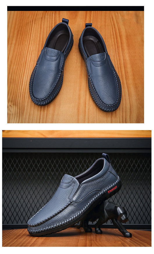 Zapatos Casuales de Cuero para Hombre sin Cordones - Image 28