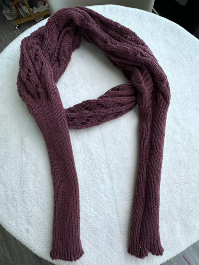 Chal Tejido Cálido Otoño-Invierno con Mangas Caladas para Mujer - Image 25
