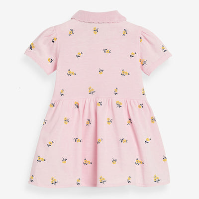 Vestido Polo Niña Manga Corta con Solapa - Image 6