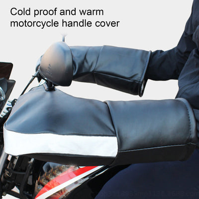 Guantes de Motocicleta Impermeables Térmicos con Aislamiento Reforzado - Image 5