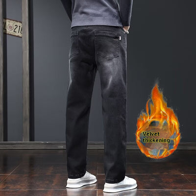 Pantalones Jeans Loose Straight Casual para Hombre - Image 10