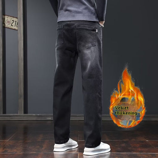 Pantalones Jeans Loose Straight Casual para Hombre - Image 10