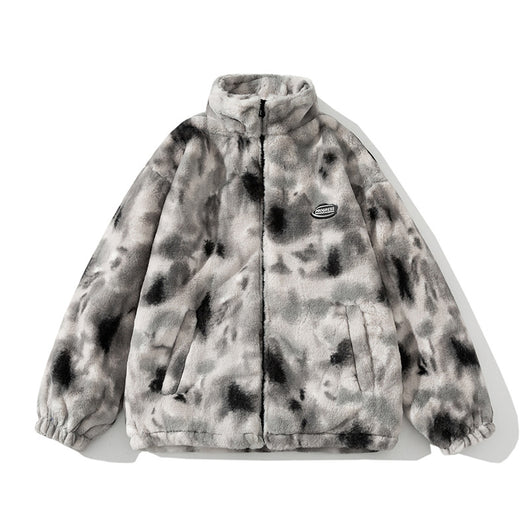 Chaqueta Vintage de Algodón con Tie-Dye para Tallas Grandes - Image 5