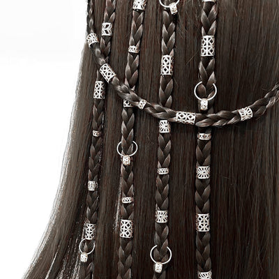 Clip para Cabello Metálico Circular - Accesorio Trendy para Cola de Caballo - Image 3