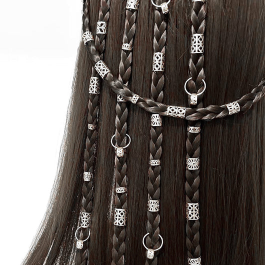 Clip para Cabello Metálico Circular - Accesorio Trendy para Cola de Caballo - Image 3