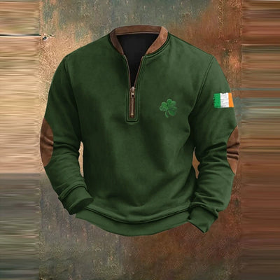 Sudadera con Cierre Estampado 3D Digital para Hombre - Primavera y Otoño - Image 2