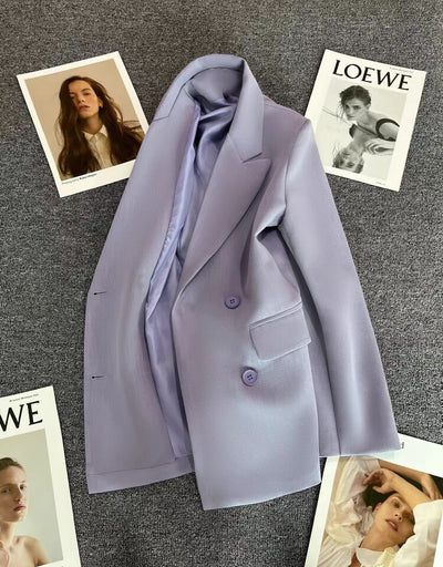 Blazer Cruzado para Mujer - Elegancia Primavera Otoño - Image 15