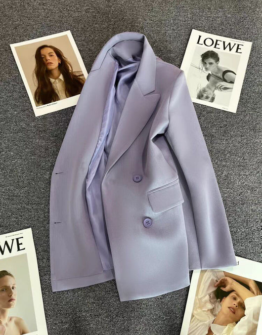 Blazer Cruzado para Mujer - Elegancia Primavera Otoño - Image 15