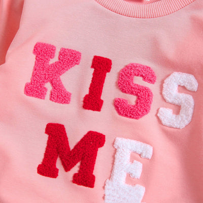 Suéter Infantil con Letras Bordadas para Niñas - Image 4
