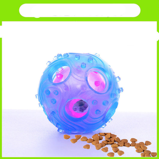 Three translucent hollow toy balls in pink, blue, and yellow, with textured surfaces and internal components. - Image 4