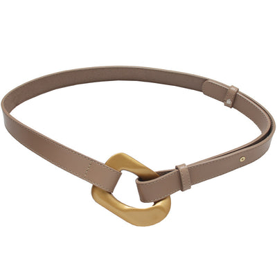 Cinturón de Cuero para Mujer Versátil - Diseño Minimalista