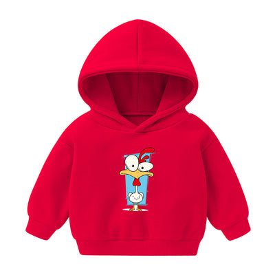 Sudadera Infantil con Capucha Forrada en Polar - Diseño Cartoon para Otoño e Invierno - Image 15