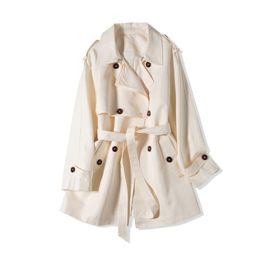 Chaqueta Cortavientos Blanca Elegante para Mujer - Diseño Premium