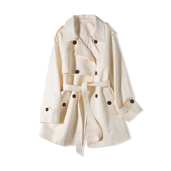Chaqueta Cortavientos Blanca Elegante para Mujer - Diseño Premium