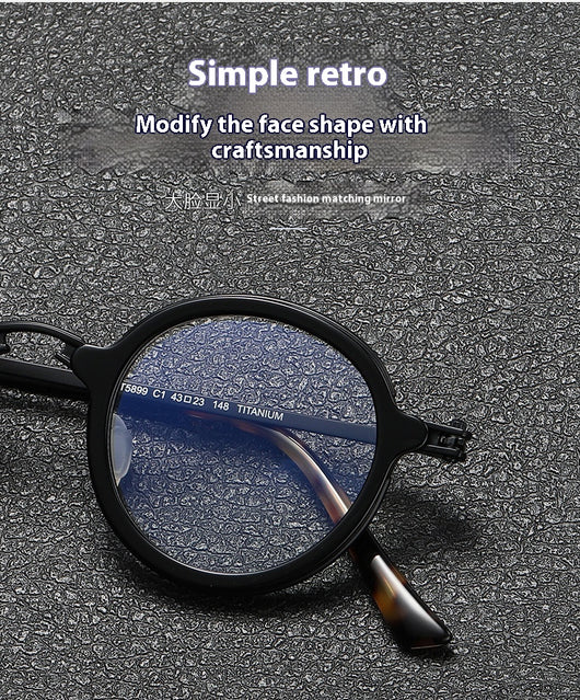 Gafas Retro de Titanio Puro con Filtro Luz Azul - Image 18