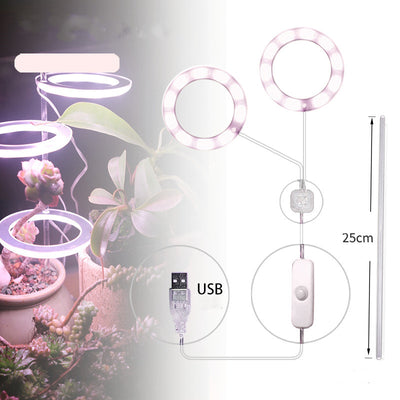 Lámpara LED de Espectro Completo para Plantas de Interior con USB - Image 13