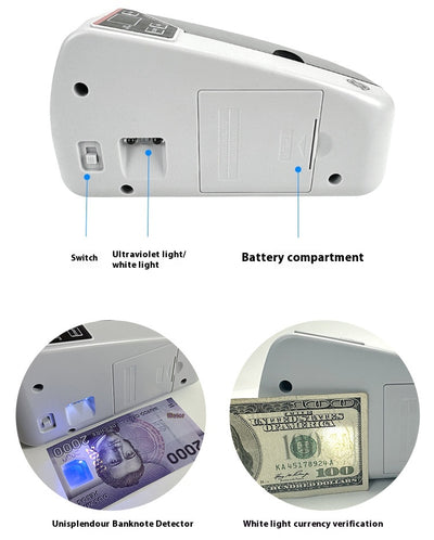 Contador de Billetes Extranjeros V31 con Verificación por Luz Ultravioleta - Image 11