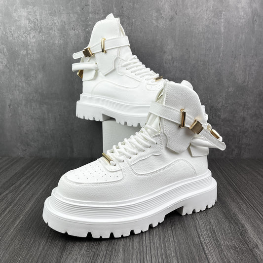 Botas de Nieve para Hombre con Suela Gruesa y Aislamiento Térmico