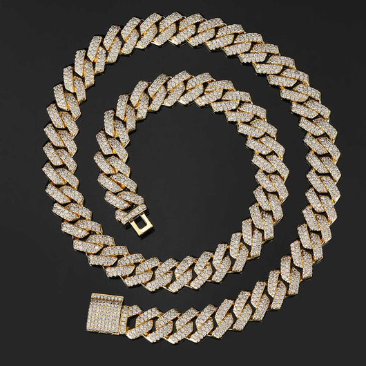 Pulsera Hip Hop Doble Fila 14mm - Estilo Urbano Premium - Image 32