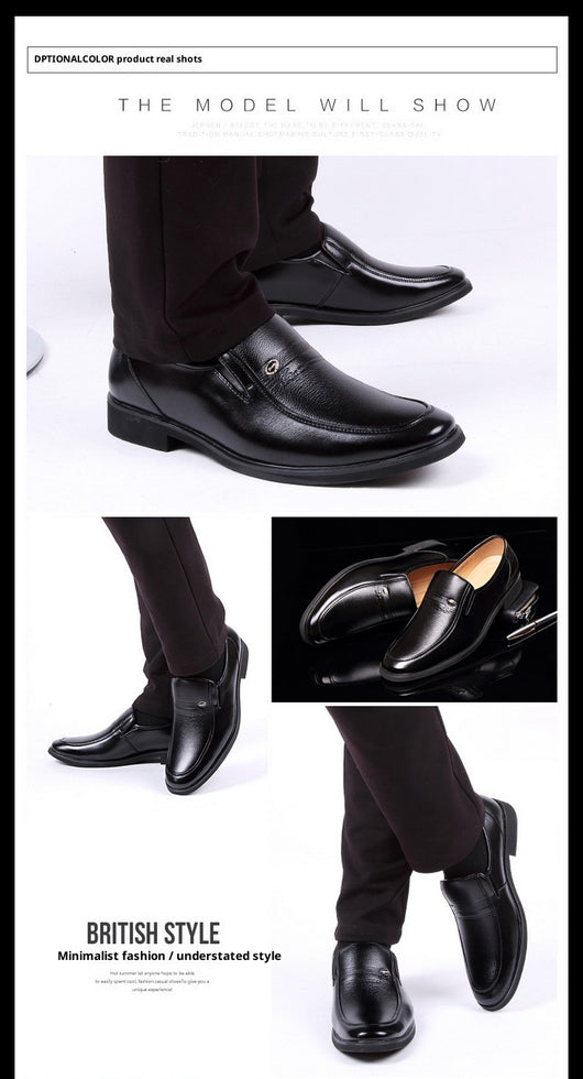 Zapatos de Cuero para Hombre Elegancia Casual Transpirable - Image 11