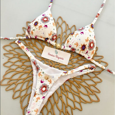Bikini Brasileño Dividido para Playa