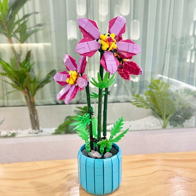 Bloques de Construcción Azalea - Decoración de Escritorio Armable - Image 6