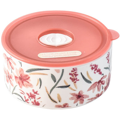 Recipiente Cerámico Portátil con Tapa para Microondas - Fiambrera Hermética Refrigerador - Image 5