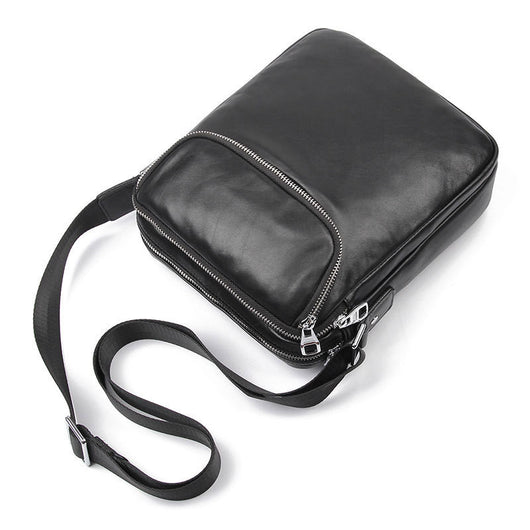 Bolsa de Cuero para Hombre - Maletín Mensajero Práctico y Elegante - Image 8