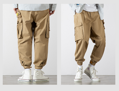 Pantalones Holgados Coreanos Casuales Todo Uso - Primavera y Otoño - Image 10