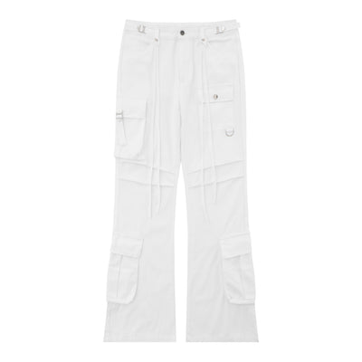 Pantalones Cargo Retro con Cordones Otoño Invierno - Image 7