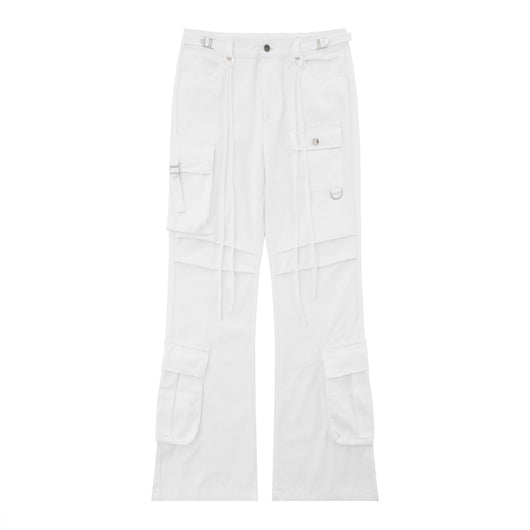 Pantalones Cargo Retro con Cordones Otoño Invierno - Image 7