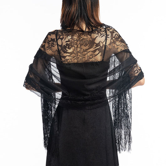 Chal Encaje Elegante para Dama de Honor y Eventos - Image 26