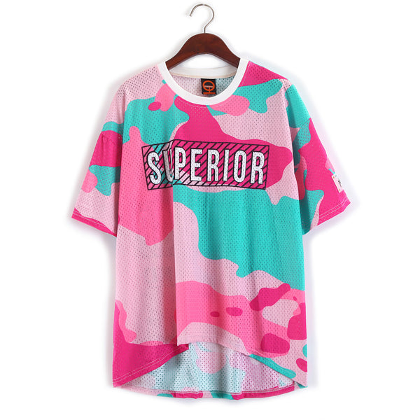 Blusa Holgada de Camuflaje para Mujer en Poliéster - Image 3