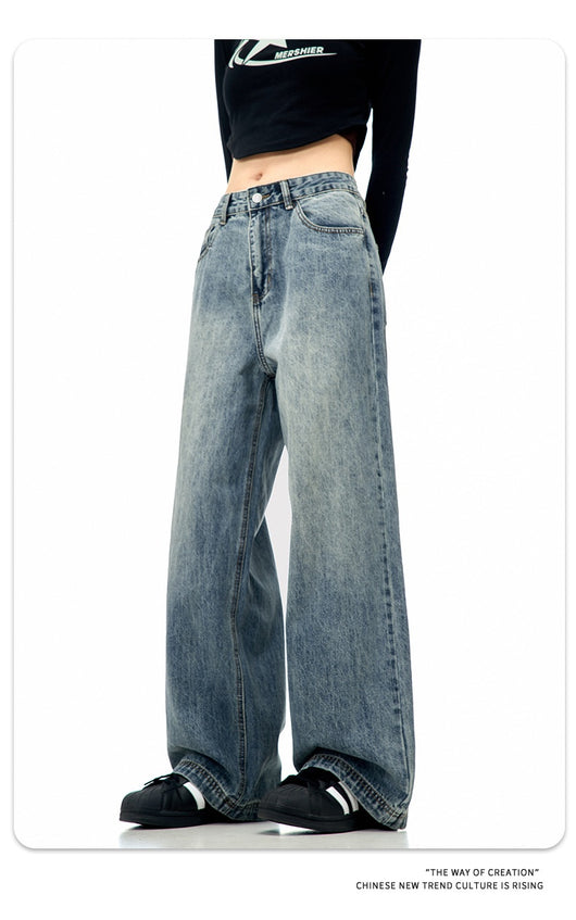 Jeans Americanos Holgados Azul Lavado - Image 10