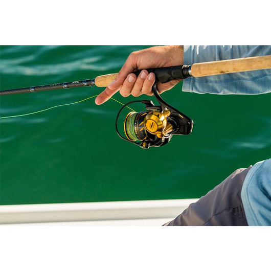 Carrete de Pesca en Agua Salada con Mango Recto y Placa Metálica - Image 16