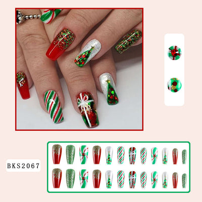 Uñas Decorativas Copo de Nieve - Diseño Navideño SMD - Image 12