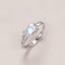 Angel Devil Couple Ring S925 Sterling Plateado J0093Womens