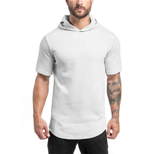 Playera Muscle Slim Fit Hombre Algodón Transpirable Diseño Liso - Image 6